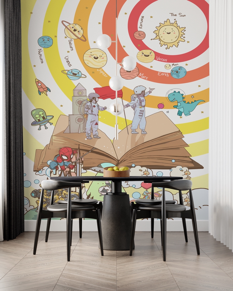 Gambar dan Ilustrasi - Mural - Premium dan Original - 3