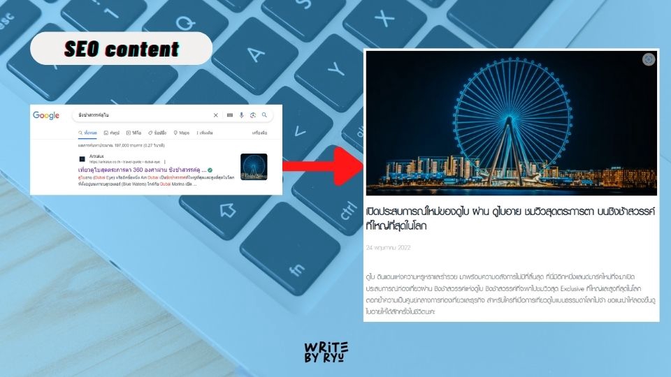 เขียนบทความ - Content Writer & SEO Content  - 6