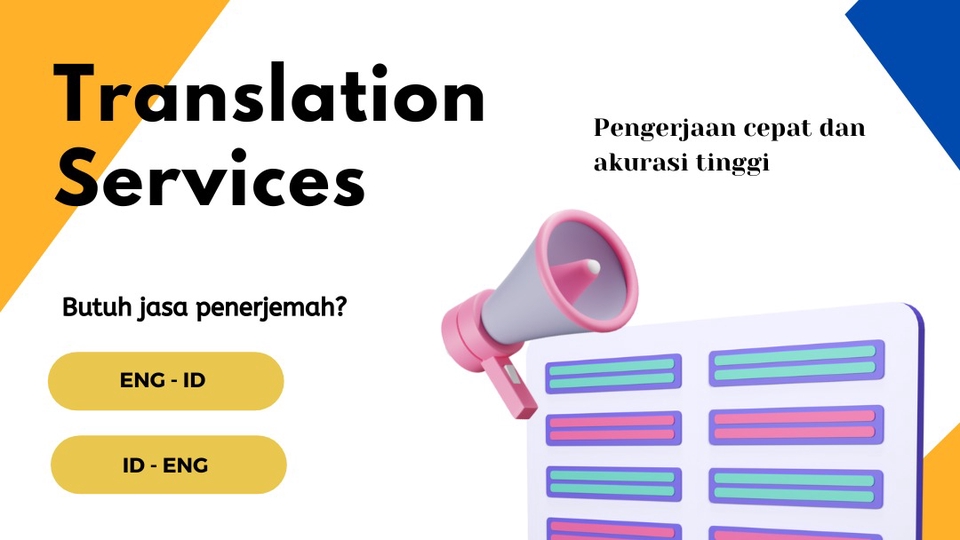 Penerjemahan - Trusted Translator ENGLISH-INDONESIA (VICE VERSA)_Not A Sworn Translator - 1