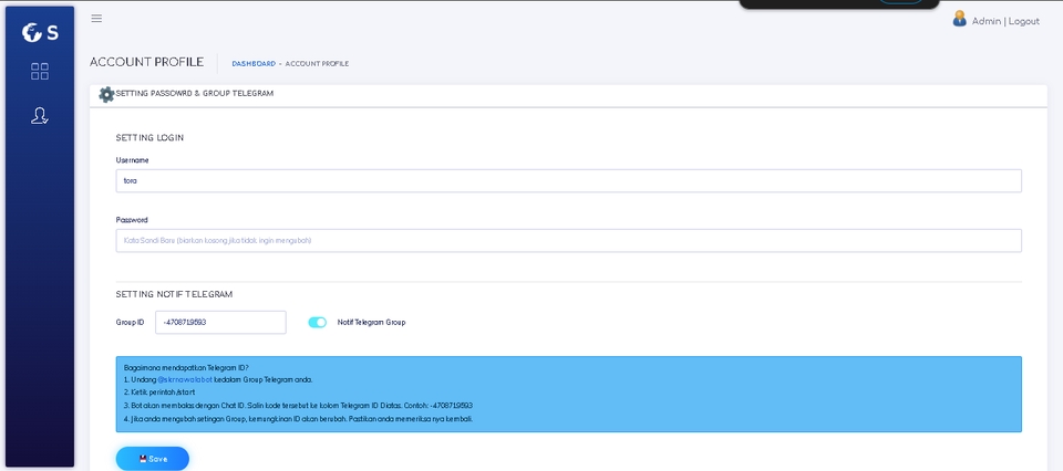 Jasa Lainnya - Membuat Bot NAWALA(Internet Positif) + Panel Dashboard NAWALA - 2