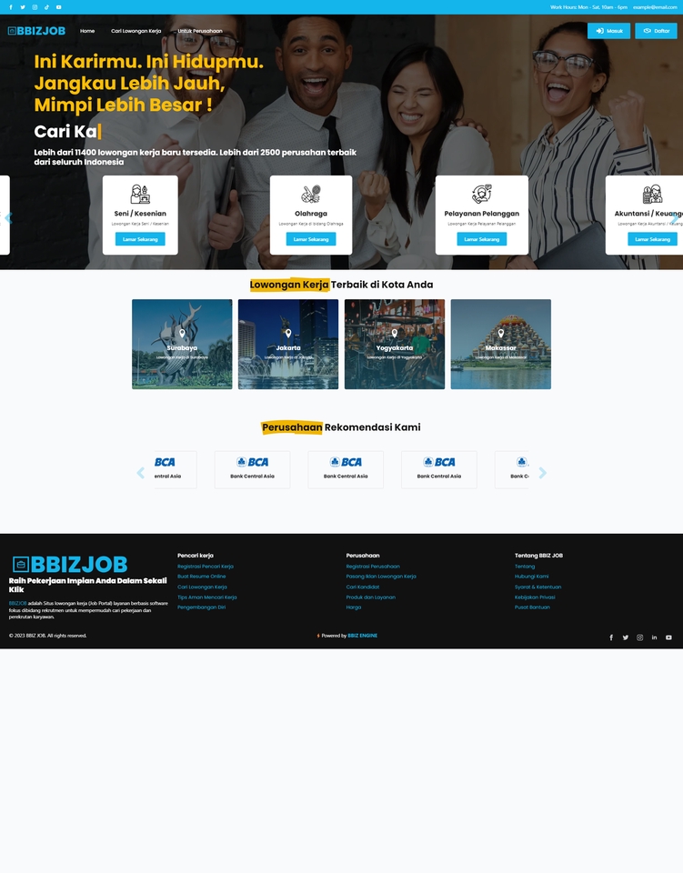 Jasa Pembuatan Website Profesional untuk Perusahaan Anda, Temukan Freelancer Terbaik di BizJob!