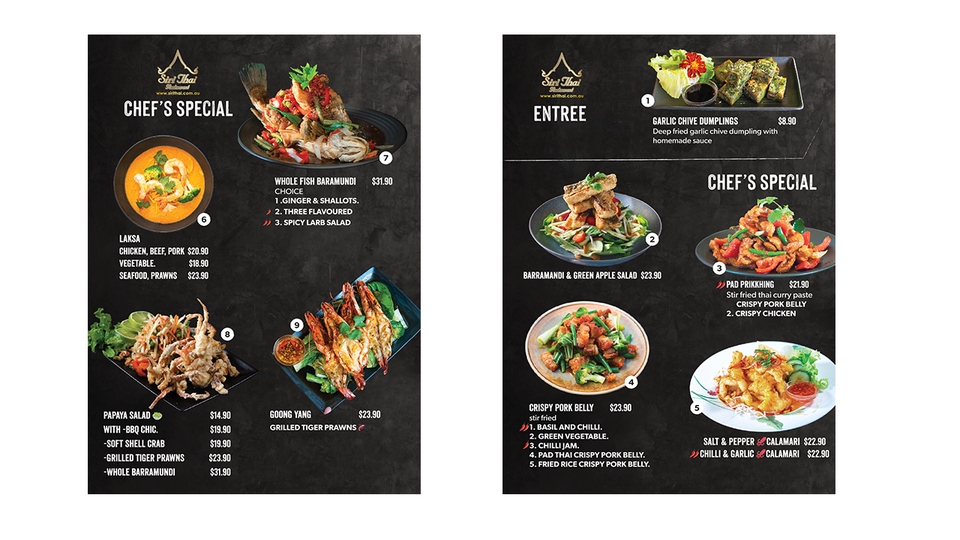 Label & Packaging - Siri Thai Restaurant - 4