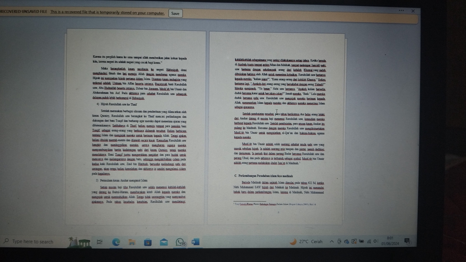 Jasa pengetikan online untuk berbagai kebutuhan seperti skripsi, makalah, proposal, dan tugas sekolah.