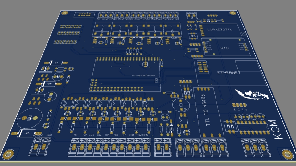 Elektronik & Robotika - Jasa Desain Layou PCB Revisi Tidak Terbatas 1 HARI JADI - 2