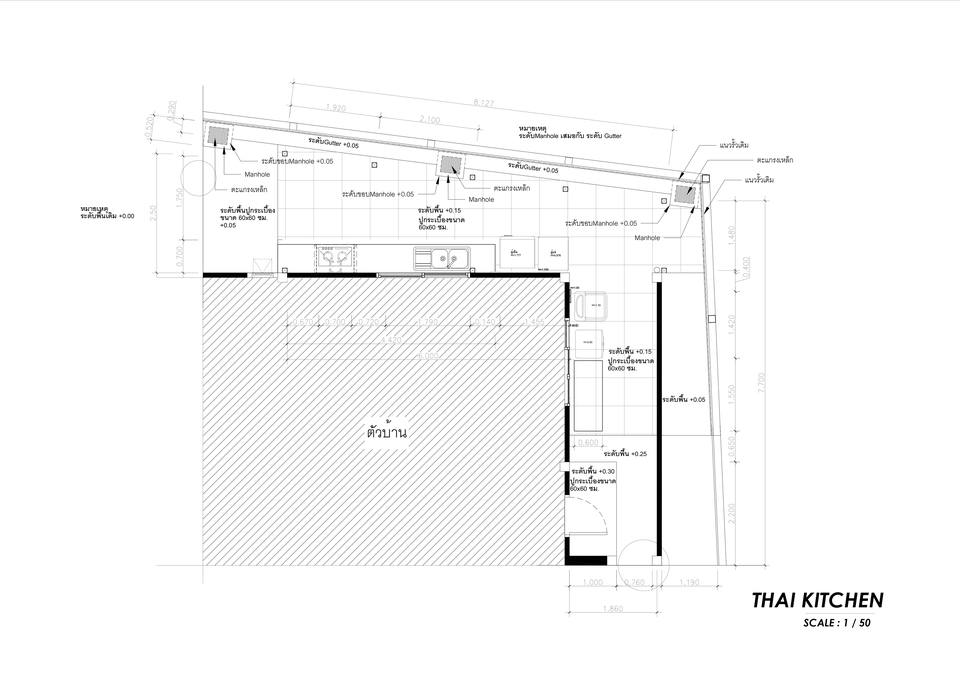 อื่นๆ - รับเขียนแบบ,ดราฟแบบ (AutoCad) ,3D model (Sketchup) - 8