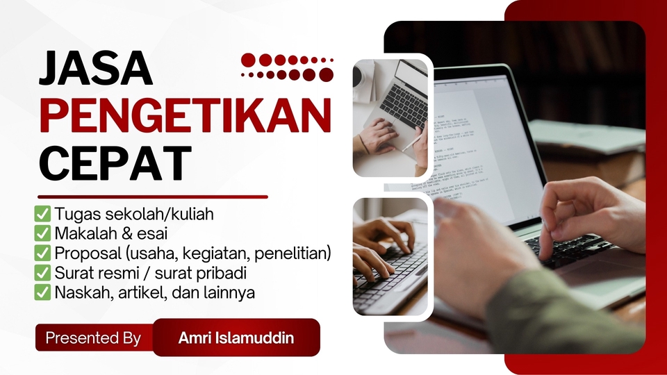 Jasa Pengetikan Online Cepat dan Akurat - Pengetikan Cepat : Tugas, Makalah, Proposal, Surat