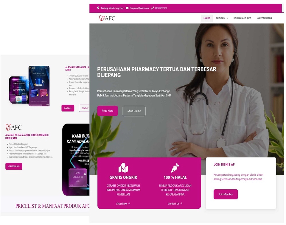 Web Development - Create website untuk company profile, website desa, blog dan website bisnis with wordpress - 3
