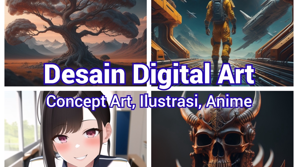 Gambar dan Ilustrasi - Jasa Desain Gambar Digital - 1