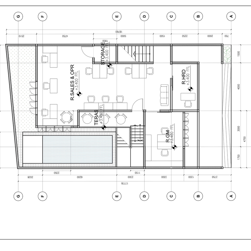 CAD Drawing - Jasa Pembuatan Design Denah 2D dan 3D only - 8