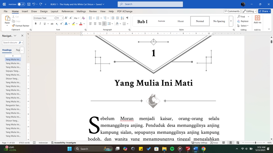 Jasa Lainnya - Layouting Buku | Novel - 5