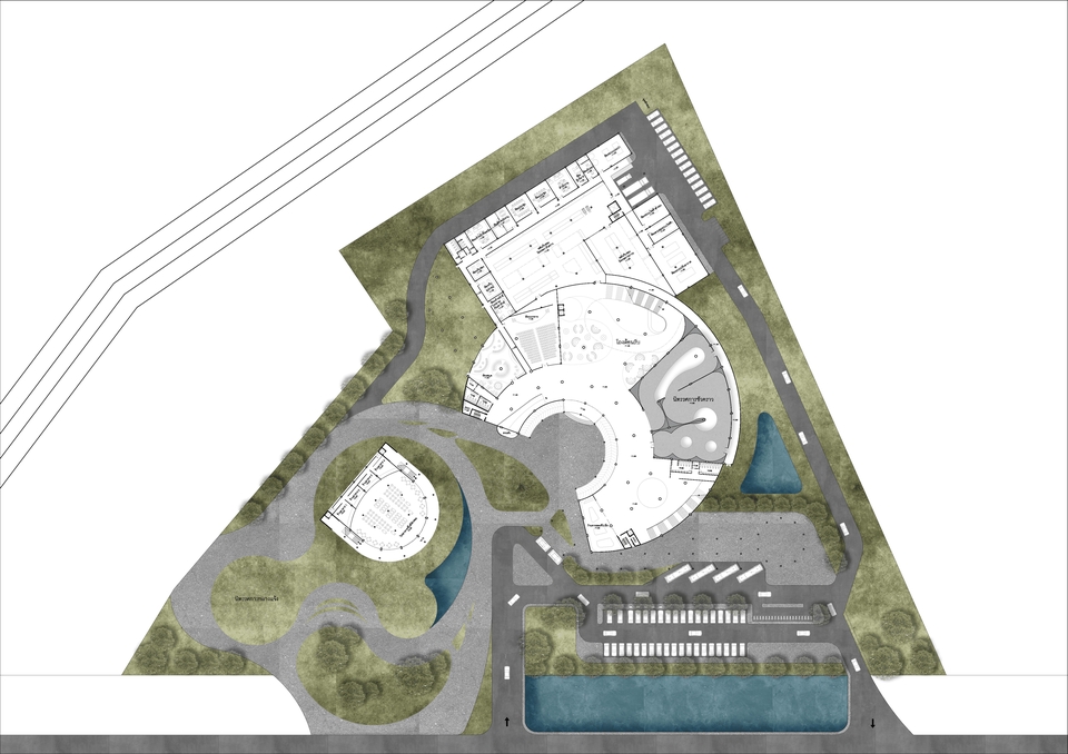 ออกแบบ perspective โมเดลบ้าน 3 มิติ รับเขียนแบบบ้าน 3d ราคาถูก ภาพเรนเดอร์แบบ 3 มิติ พื้นที่จอดรถ
