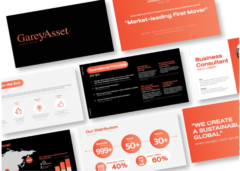 Presentation - รับออกแบบ Presentation แบบ Flat Design อ่านง่าย ดีไซน์สวย - 4