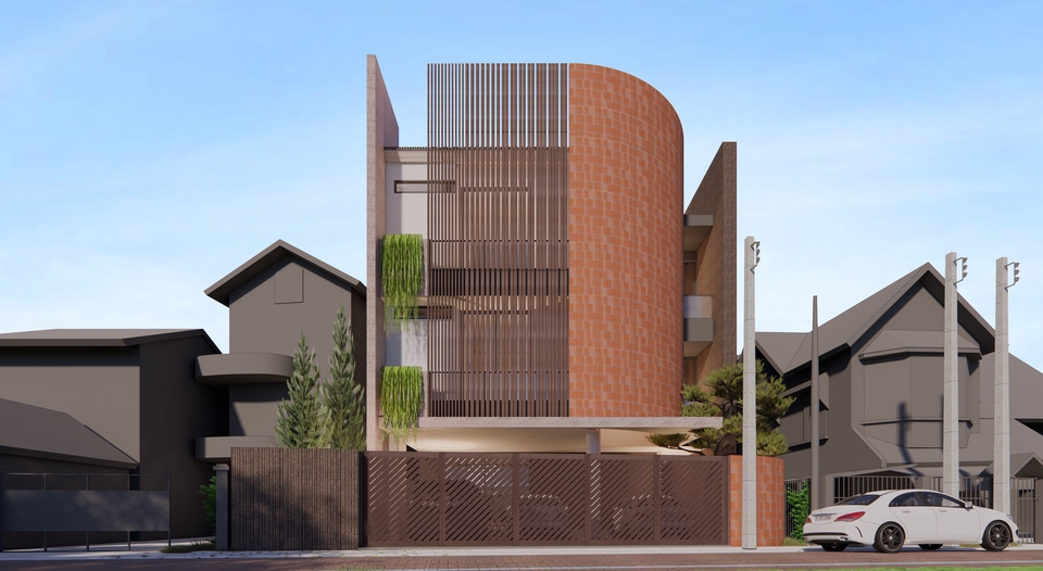 3D Perspective - 3D render - 4