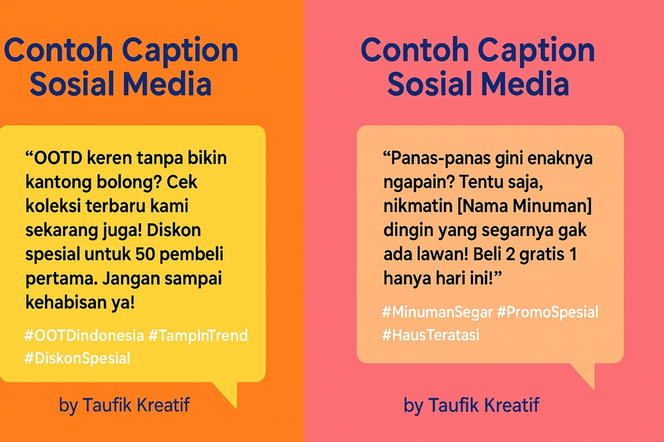 Contoh caption instagram lucu untuk promo minuman dan makanan. caption ig keren dan singkat. jasa buat caption promosi jualan. caption promosi makanan.  caption promosi minuman. jasa tulis caption instagram. jasa bikin caption instagram. jasa buat caption.