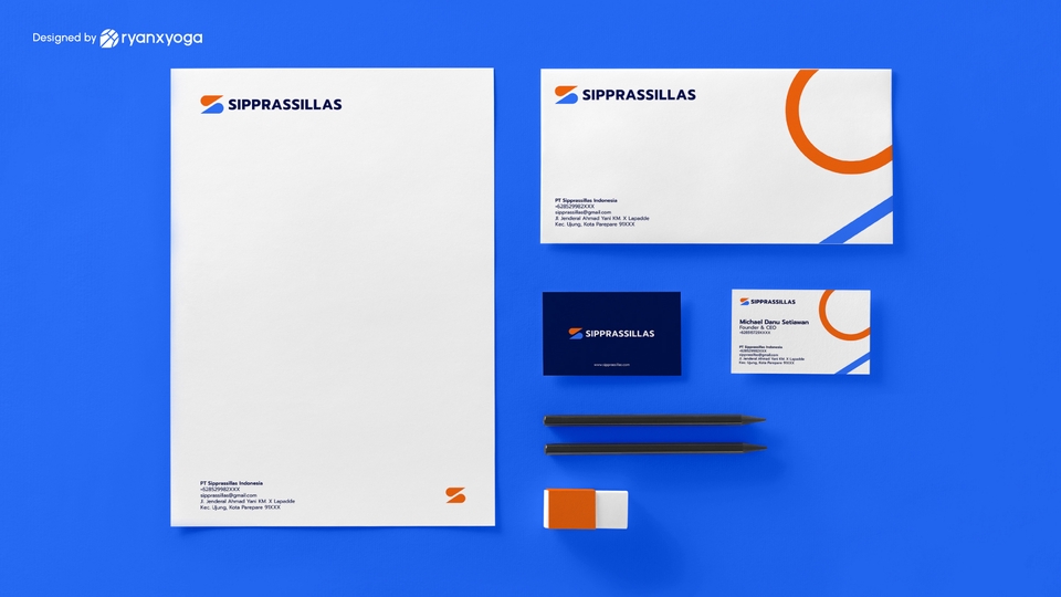 Digital Printing - Desain Kartu Nama, ID Card, Kop Surat & Amplop - Bebas Revisi Sampai Jadi - 5