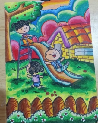 Kursus Online - Les Mewarnai dan Menggambar dengan Crayon - 4