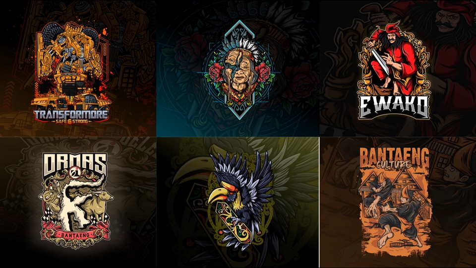 Gambar dan Ilustrasi - DESAIN CUSTOM ILLUSTRASI ART WORK - 7