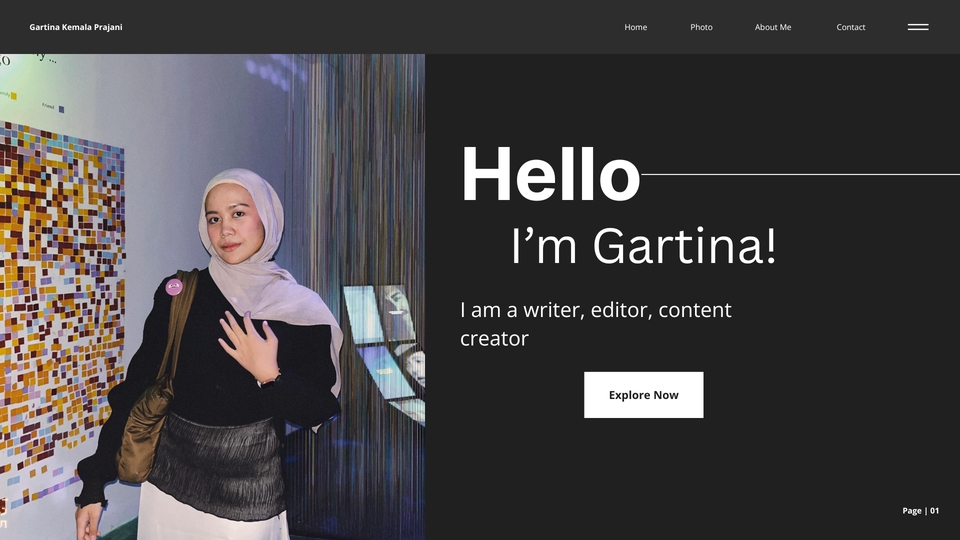 Jasa Pengetikan Online: Gartina, penulis editor konten