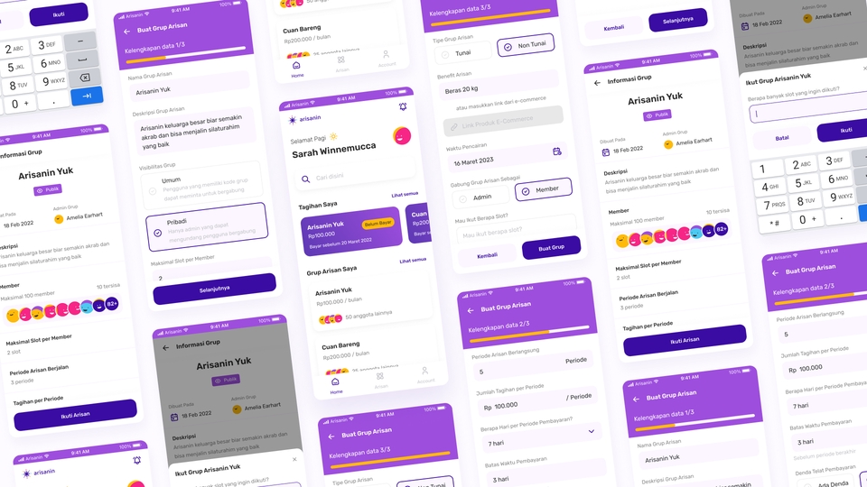 UI & UX Design - UI/UX Mobile App Design Profesional (Figma) - Modern, Clean, & Siap Development - 10