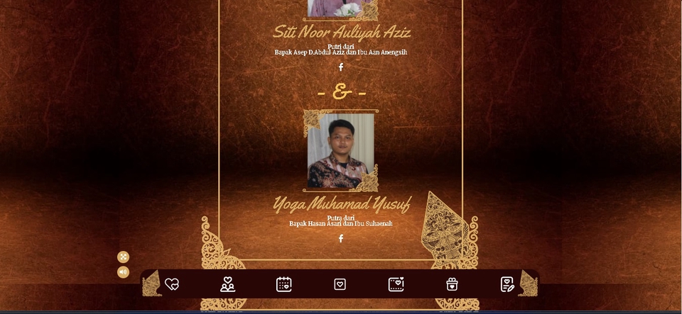 Kartu Ucapan & Video - Undangan Pernikahan Website Digital - 7