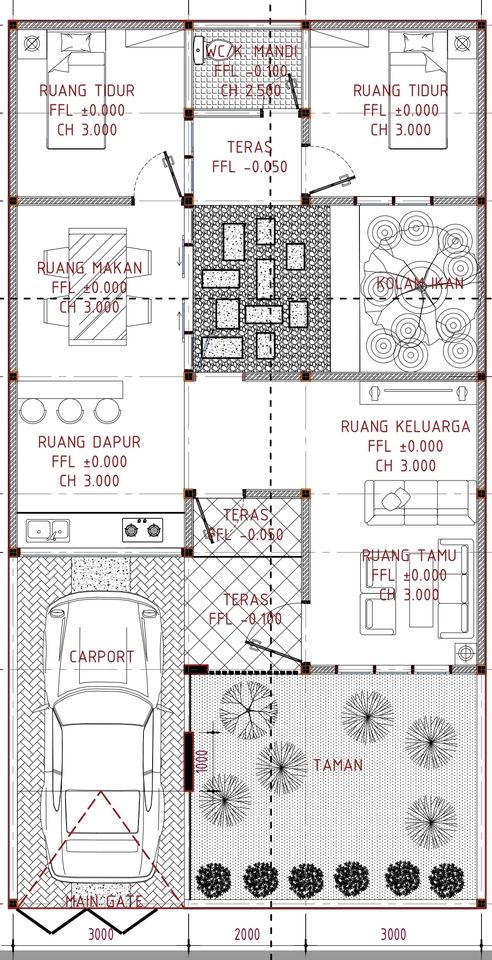 CAD Drawing - DRAFTER DAN ESTIMATOR BANGUNAN - 2