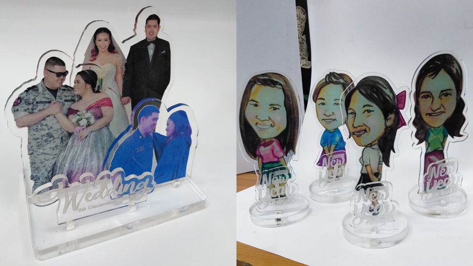 ภาพการ์ตูนล้อเลียนสำหรับงานแต่งงาน