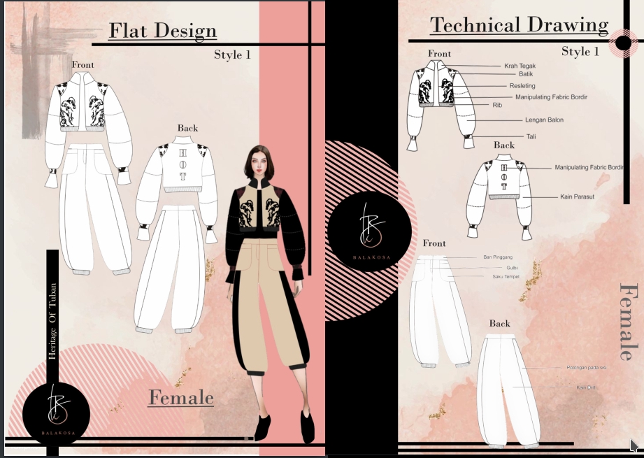 Desain Kaos & Motif - Fashion Design sesuai kebutuhan Anda - 3