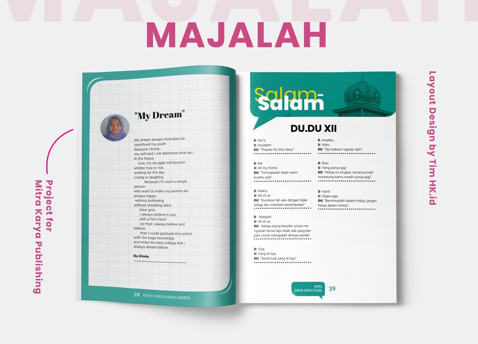 Digital Printing - Format Layouting Majalah, Buku non fiksi Preofesional - 8