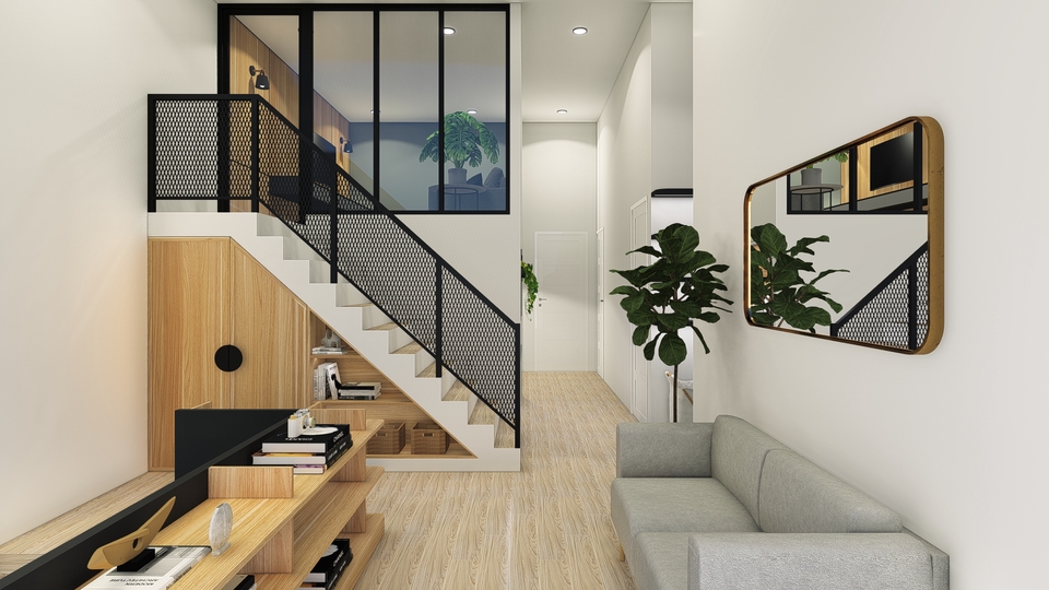 3D & Perspektif - Desain Interior (Lengkap dengan material asli) - 3D Visual, Render - 15