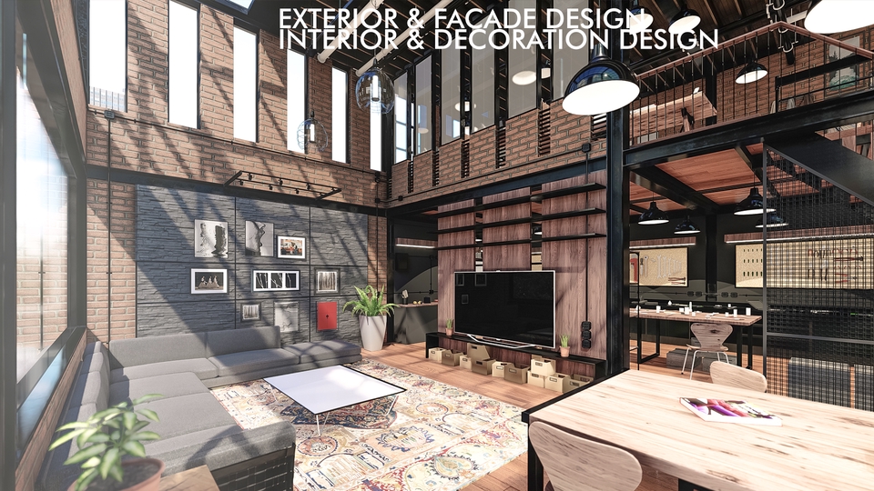 ออกแบบตกแต่งภายในและภายนอก - รับออกแบบงานภายนอก และงานภายใน (Exterior Facade Design & Interior Decoration Design) - 19
