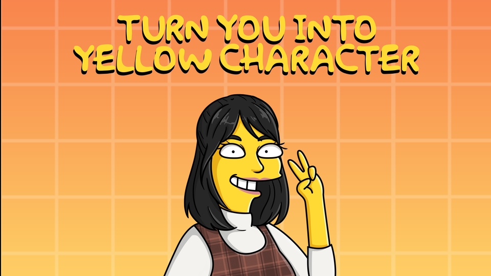 Gambar Potret - Turn You Into Yellow Character - 1