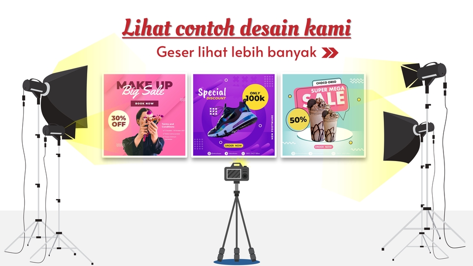 Banner Online - DESAIN BANNER, KONTEN SOSMED, FEED, STORY INSTAGRAM & ALL MEDIA PROMOSI - 2