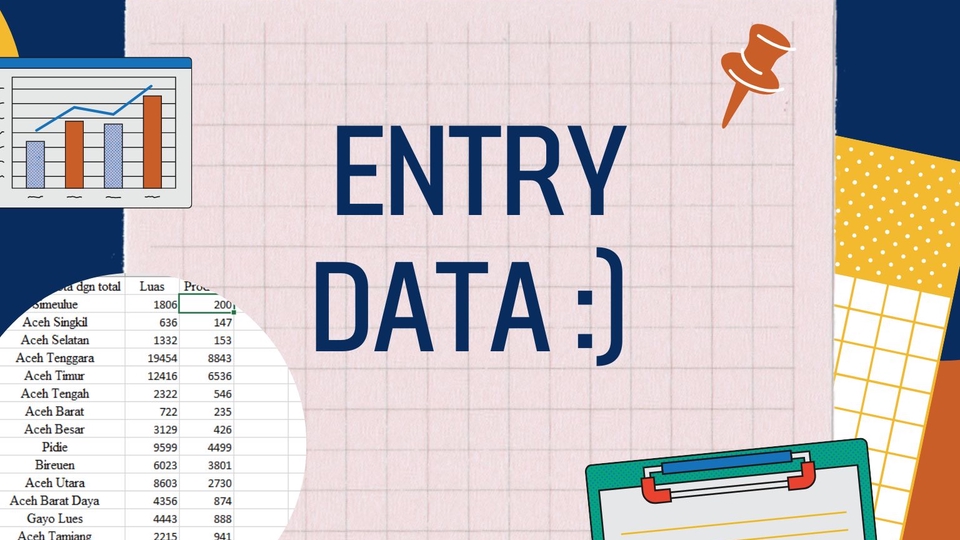 Entri Data - Entry data menggunakan ms.excel, software R, software SPSS, Minitab, dll. - 1