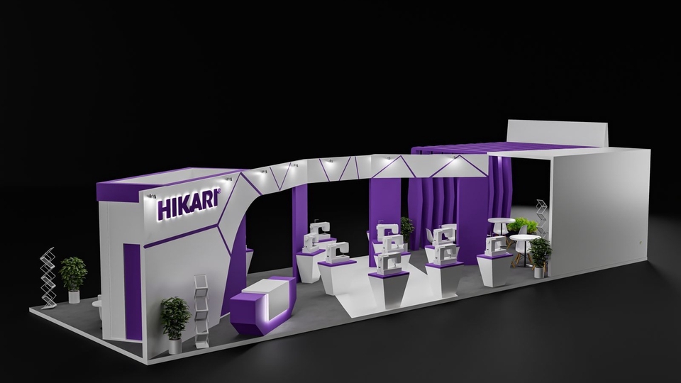 Jasa Desain Booth / Stand Pameran Indoor & Outdoor - Desain BOOTH PAMERAN BISA DI NEGO 