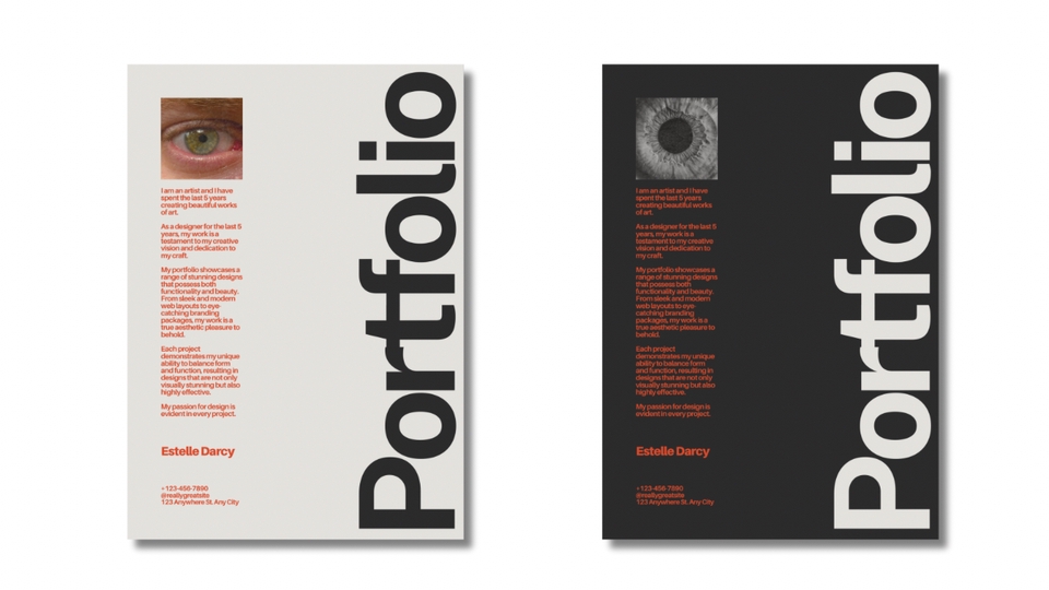 Portfolio & Resume - รับทำResume, Portfolio (TH/ENG) สำหรับนักศึกษาจบใหม่หรือผู้หางานใหม่  - 9