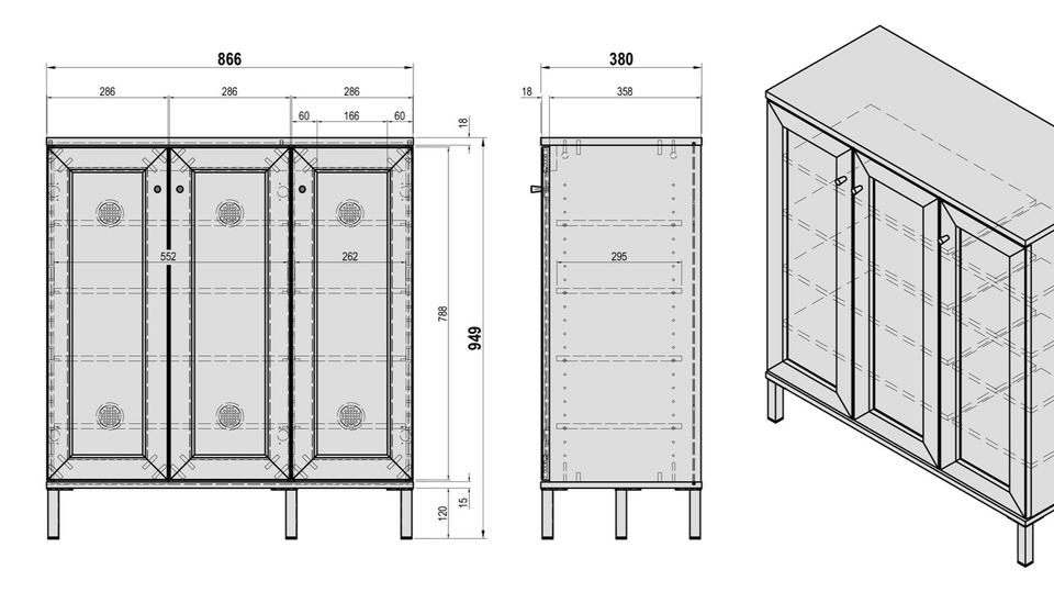 CAD Drawing - Jasa Drafter Furniture - 6