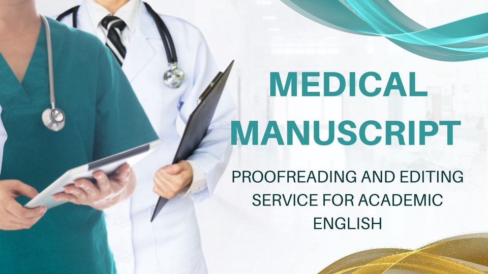 พิสูจน์อักษร - รับตรวจแกรมม่าและแก้ไขภาษาอังกฤษ (proofreading and editing) สำหรับงาน Manuscript ทางการแพทย์ - 1