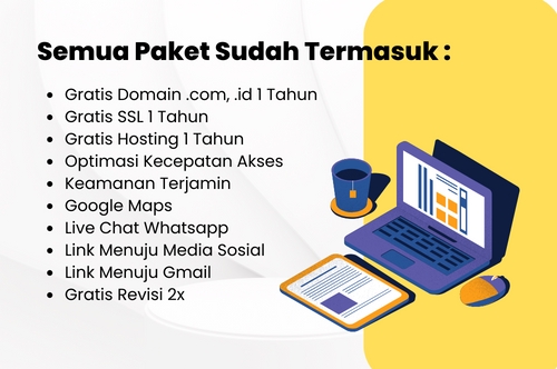 Web Development - Website Company Profile, Toko Online, Blog, Undangan Digital, Custom Website - 2