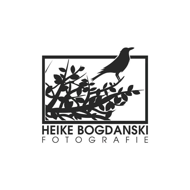 Logo desain Heike Bogdanski, jasa desain logo profesional untuk perusahaan, cafe, restoran, komunitas, dan toko online.