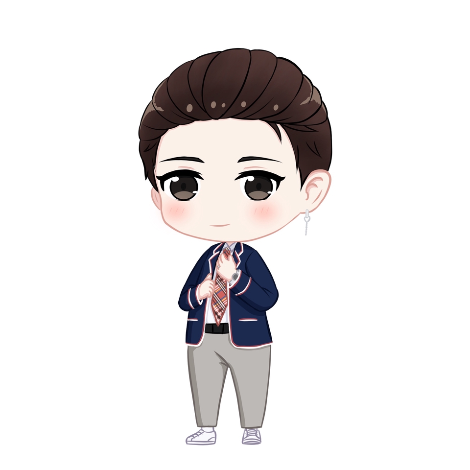 Gambar dan Ilustrasi - Saya akan menggambar Chibi lucu untuk anda. - 4