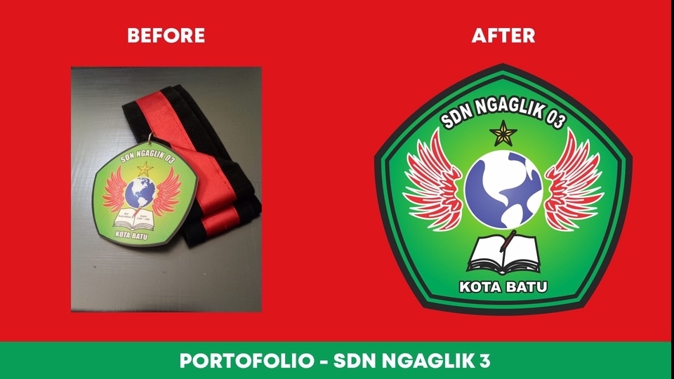 Edit Gambar & Photoshop - Tracing / Redraw / Gambar Ulang Logo atau Gambar Bitmap menjadi Vector - 1