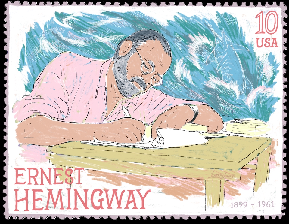 วาดภาพเหมือน Portrait - Portrait made up stamp - วาดภาพคน โทนสีสดใส / pop art - 8