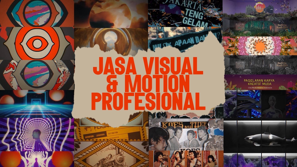 Jasa Pembuatan Motion Graphic & Animasi Explainer - Visual & Motion Graphics Designer