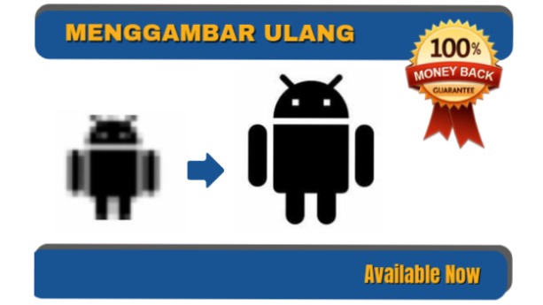 Gambar dan Ilustrasi - Menggambar Ulang logo, gambar dll menjadi Vector - 1