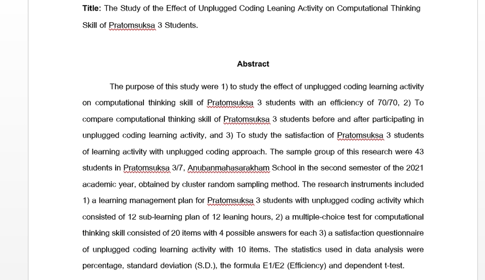 แปลภาษา - แปลภาษา EN/TH และ TH/EN เอกสารกฎหมาย บทความทางวิชาการ และอื่นๆ - 4