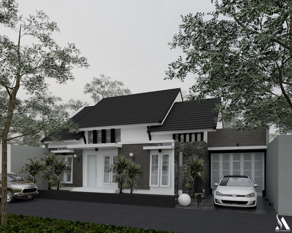 3D & Perspektif - Jasa Visualisasi 3D dan Rendering Exterior/Interior Arsitektur - 6