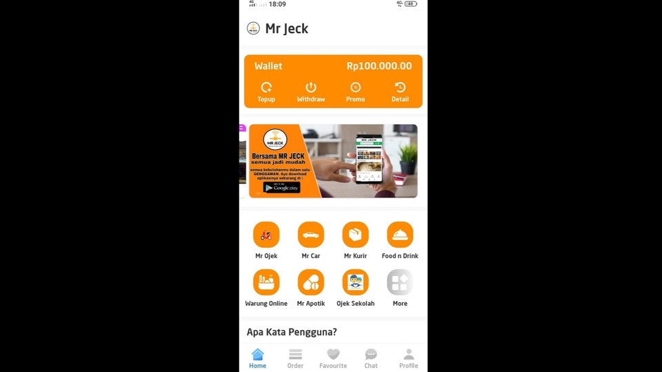 Aplikasi Ponsel - Jasa Pembuatan Aplikasi Ojek Online - 7