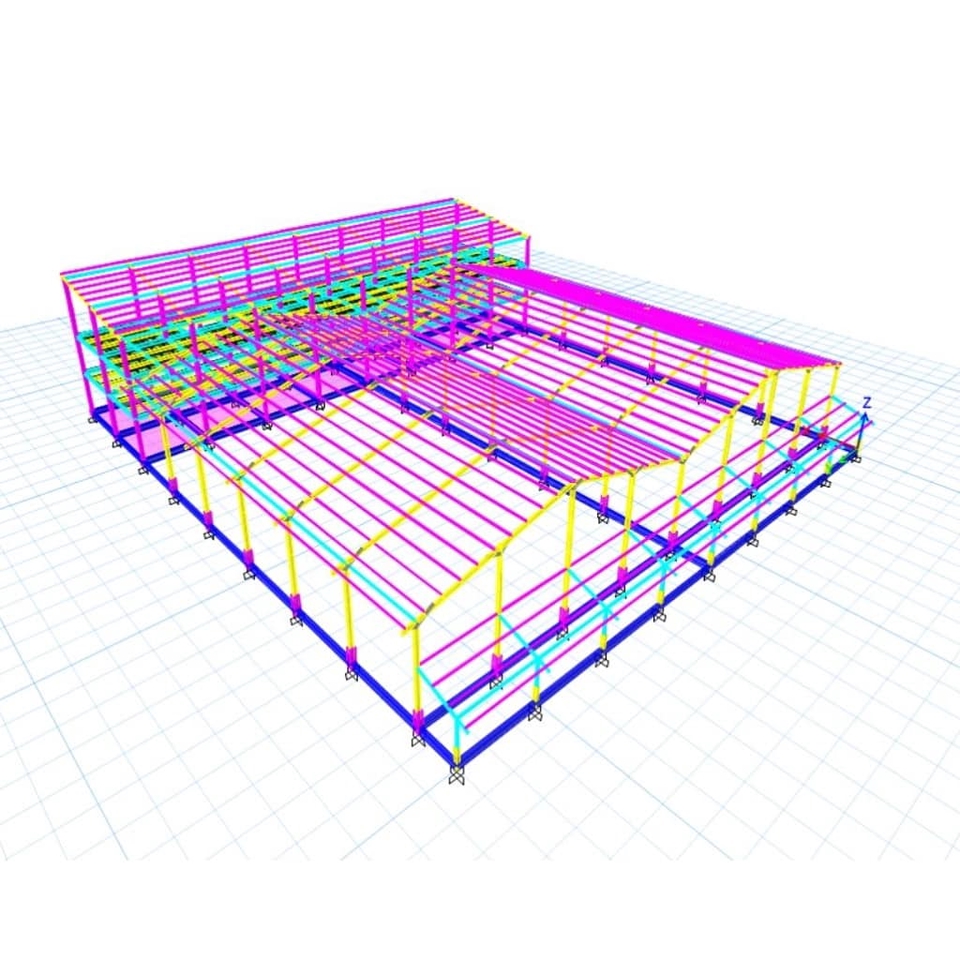 CAD Drawing - Perencanaan Struktur Banguan & Gambar kerja - 19