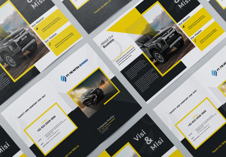 Digital Printing - Company Profile Design - 9