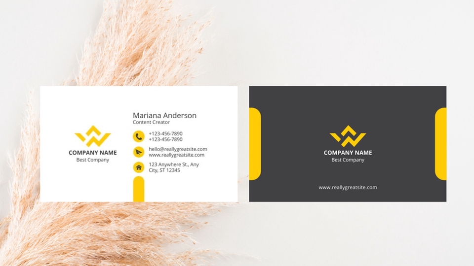 สื่อสิ่งพิมพ์และนามบัตร - ออกแบบนามบัตร Business Card - 5